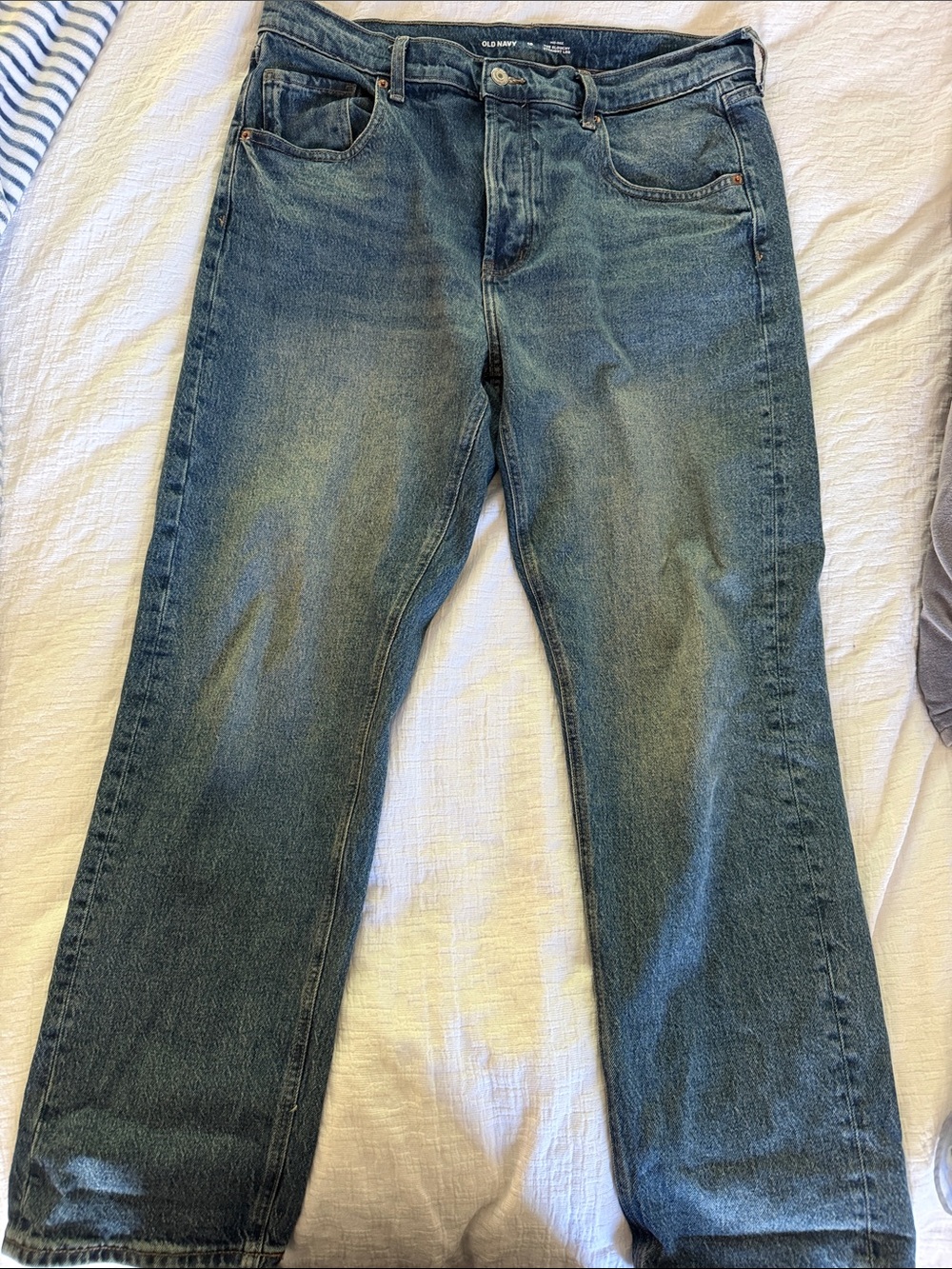 Old Navy Men's Medium Blue Bootcut Jeans